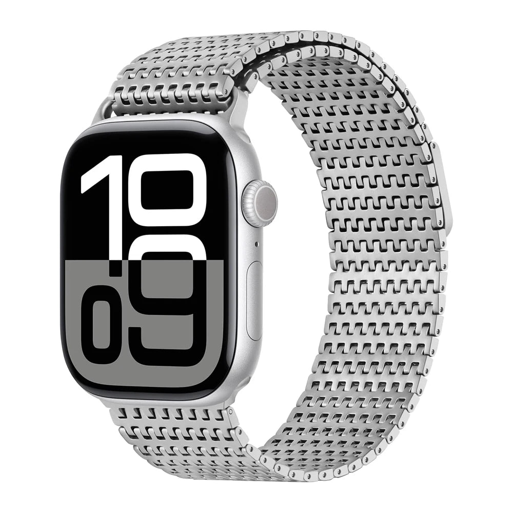 Milanese Steel Band Watch 42-49, Silver