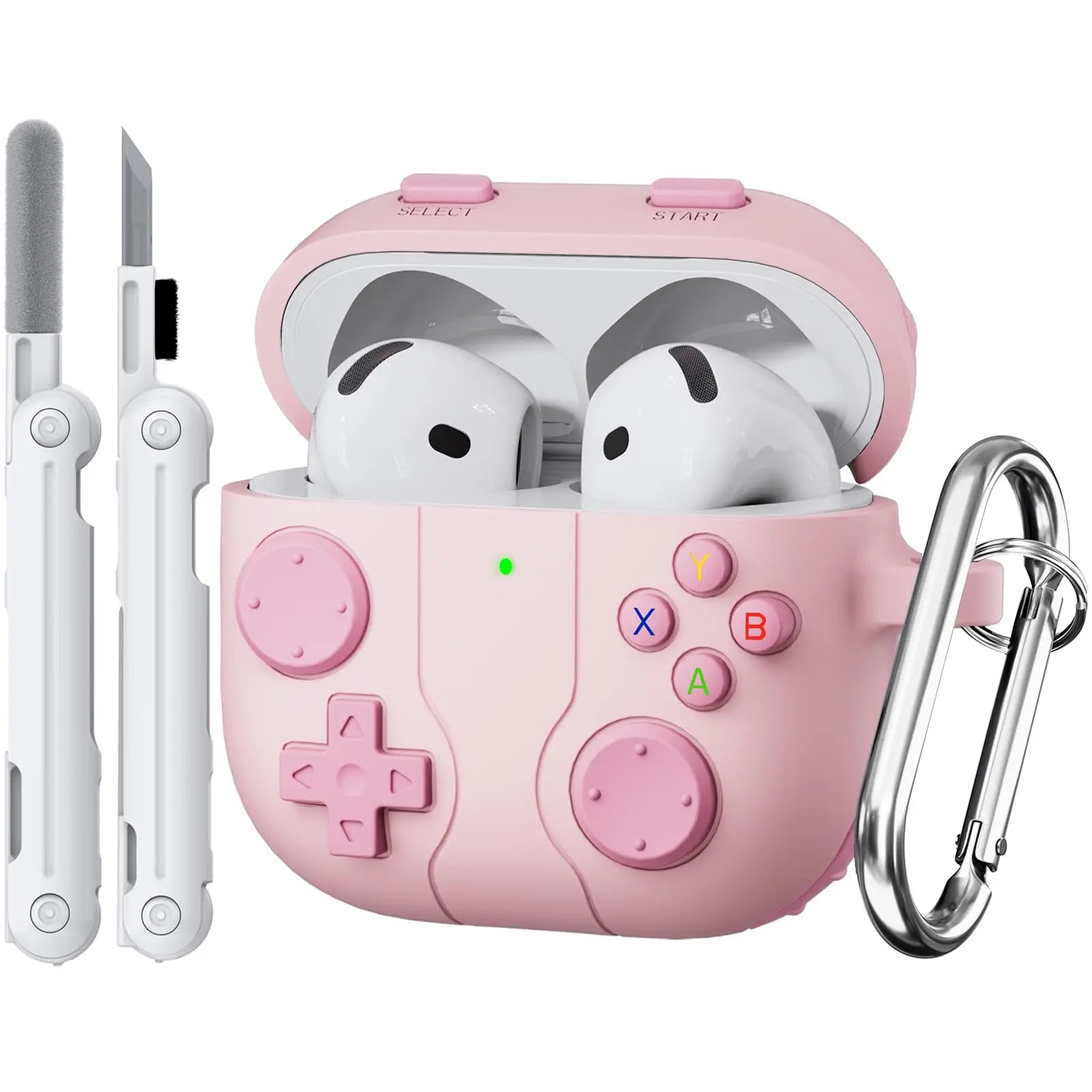 PureGuardCases Classic Game Silicone Case for AirPods 4