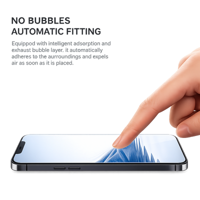 PureGuardCases 9H Tempered Glass Screen Protector for iPhone
