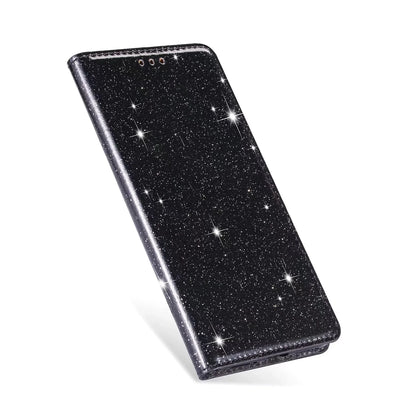 Glitter Wallet Case iPhone 18 Pro/Max, Black