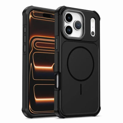 PureGuardCases Heavy Duty Rugged iPhone Case – MagSafe Shockproof Matte Cover