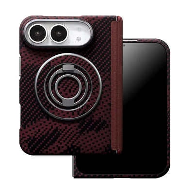 Aramid Fiber Slim MagSafe Case for iPhone Duo - Product View 10