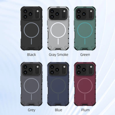 PureGuardCases Airbag Anti-Fall iPhone Case – MagSafe Shockproof Matte Cover