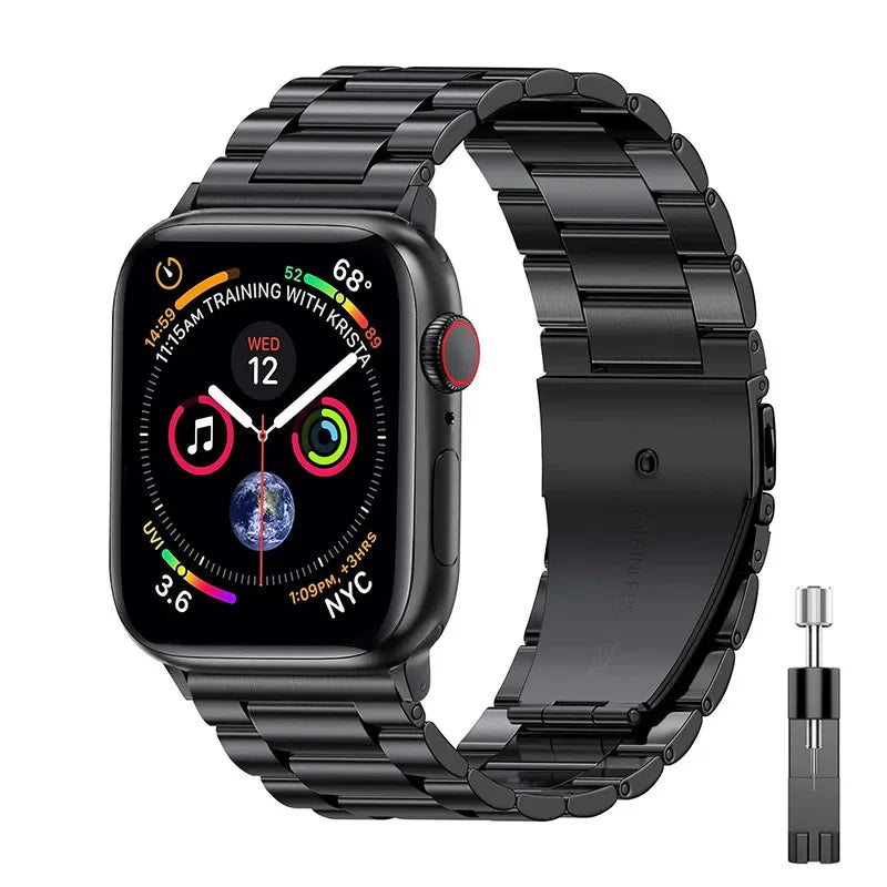 PureGuardCases Premium Stainless Steel Band for Apple Watch