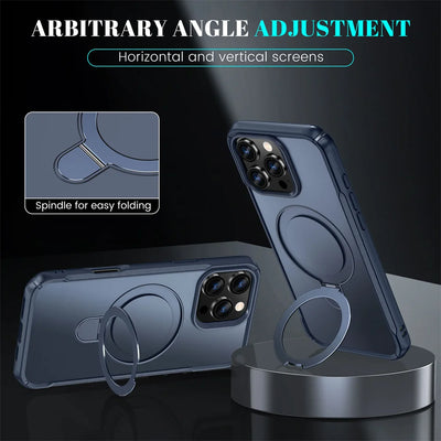MagSafe Ring Stand Bumper Case for iPhone 11-18 & Air - Product View 3