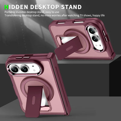 Matte Hinge Stand Case iPhone Duo, bezel view