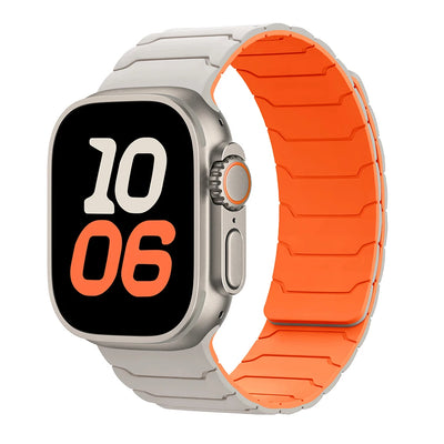 PureGuardCases Magnetic Silicone Band for Apple Watch