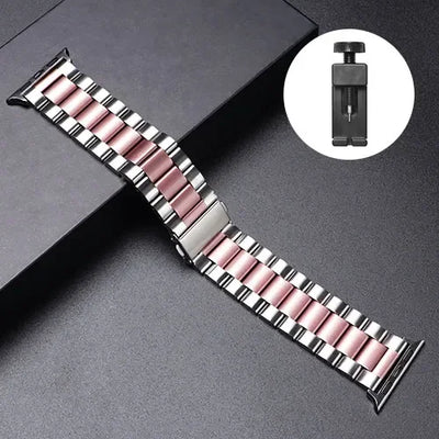 PureGuardCases Premium Stainless Steel Band for Apple Watch