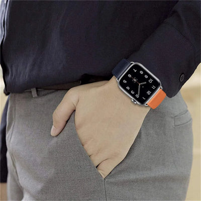 PureGuardCases Business Leather Band for Apple Watch