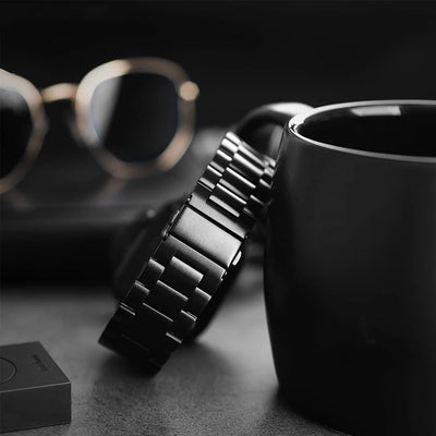 PureGuardCases Luxury Stainless Steel Band for Apple Watch