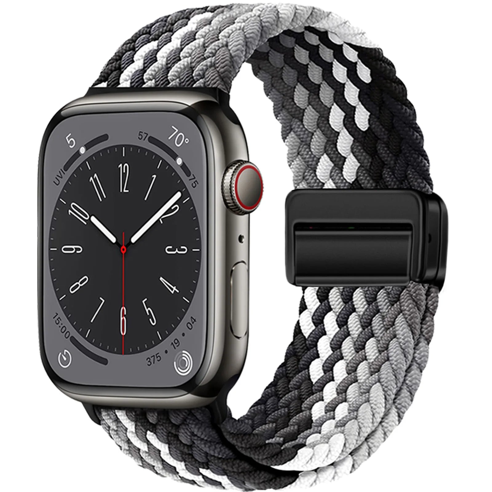 PureGuardCases Magnetic Braided Band for Apple Watch