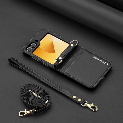 Crossbody Wallet Case for Samsung Galaxy Z Flip 7 FE-Flip 3 - Product View 7