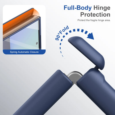 PureGuardCases Magnetic Hinge Protection Case for Samsung Galaxy Z Fold
