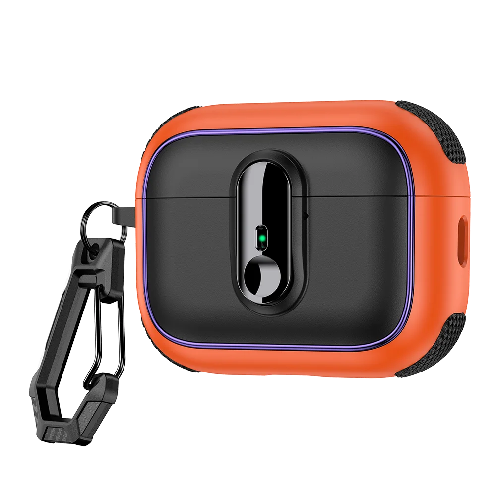 PureGuardCases Armor Lock Shockproof Case for AirPods