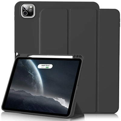 PureGuardCases Smart Folio Case with Pencil Holder for iPad