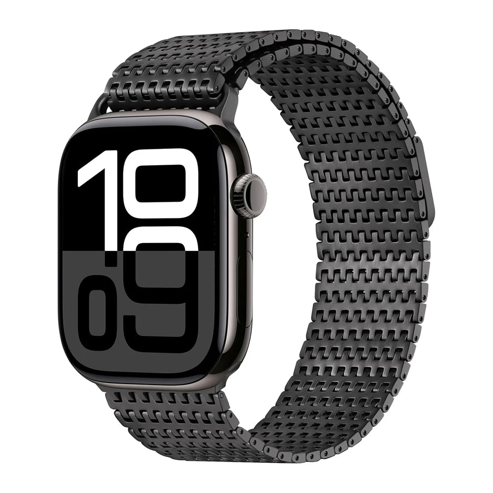Milanese Steel Band Watch 42-49, Black