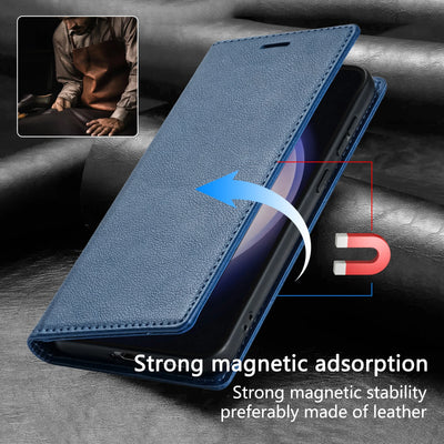 PureGuardCases Ultra Slim Leather Wallet Case for Google Pixel