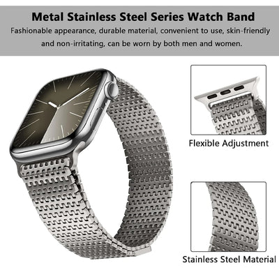 Milanese Steel Band Watch 42-49, magnetic clasp
