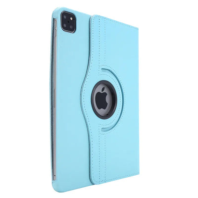 PureGuardCases 360° Rotating Leather Stand Case for iPad