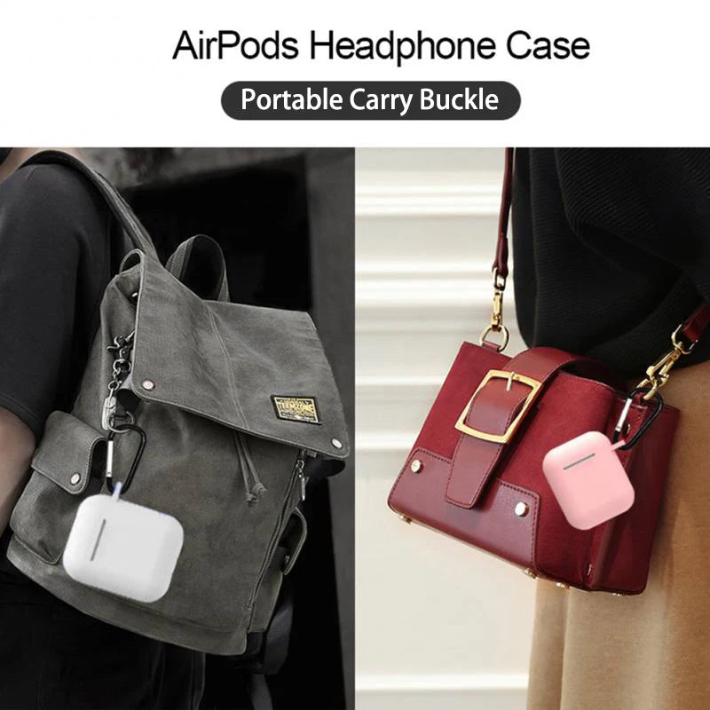 PureGuardCases Soft Silicone Protective Case for AirPods