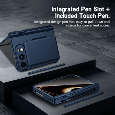 Pen Slot Card Wallet Kickstand Case for iPhone Duo - Product View 2