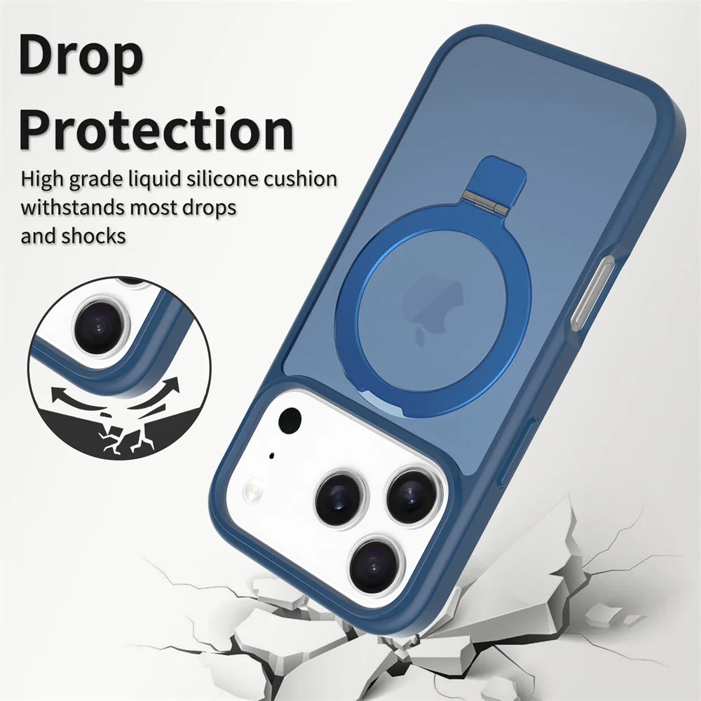 Frosted MagSafe Case iPhone 12-18, bezel view