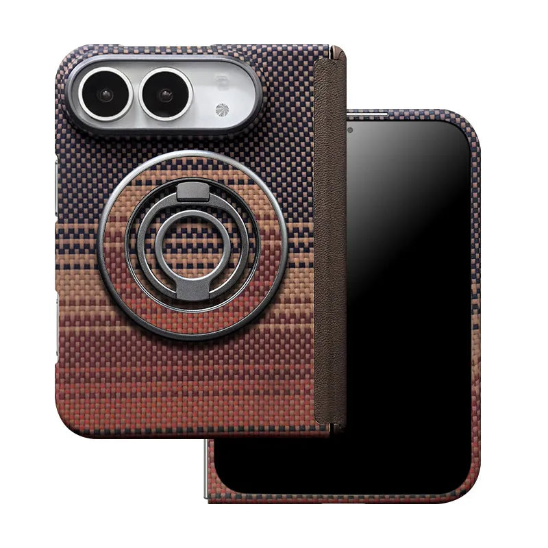 Aramid Fiber Slim MagSafe Case for iPhone Duo - Product View 8