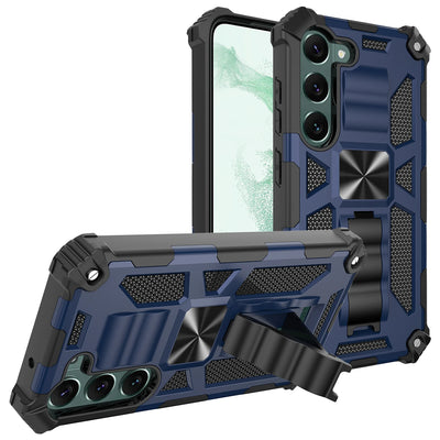 PureGuardCases Camouflage Armor Kickstand Case for Samsung Galaxy