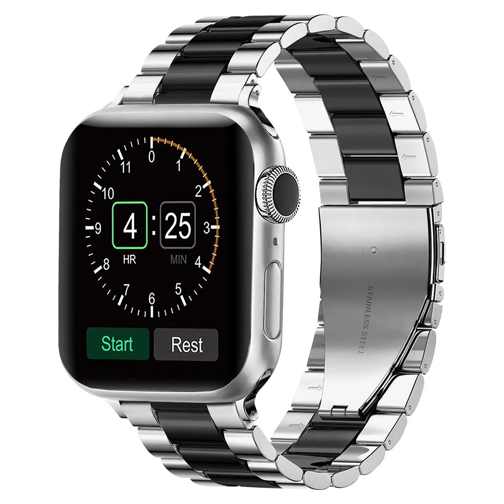 PureGuardCases Luxury Stainless Steel Band for Apple Watch