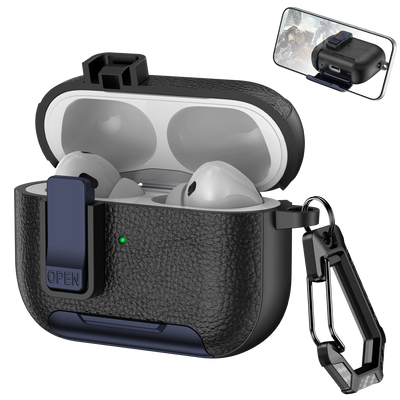 PureGuardCases Phone Stand Shockproof Case for AirPods