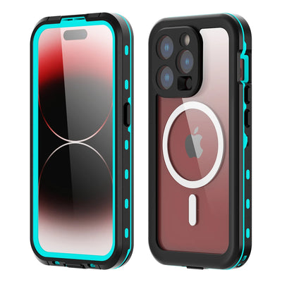 PureGuardCases IP68 Waterproof iPhone Case – MagSafe Shockproof Cover