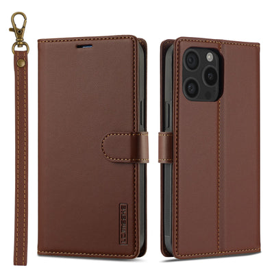 PureGuardCases 2-in-1 Magnetic Detachable Leather Wallet Case for iPhone