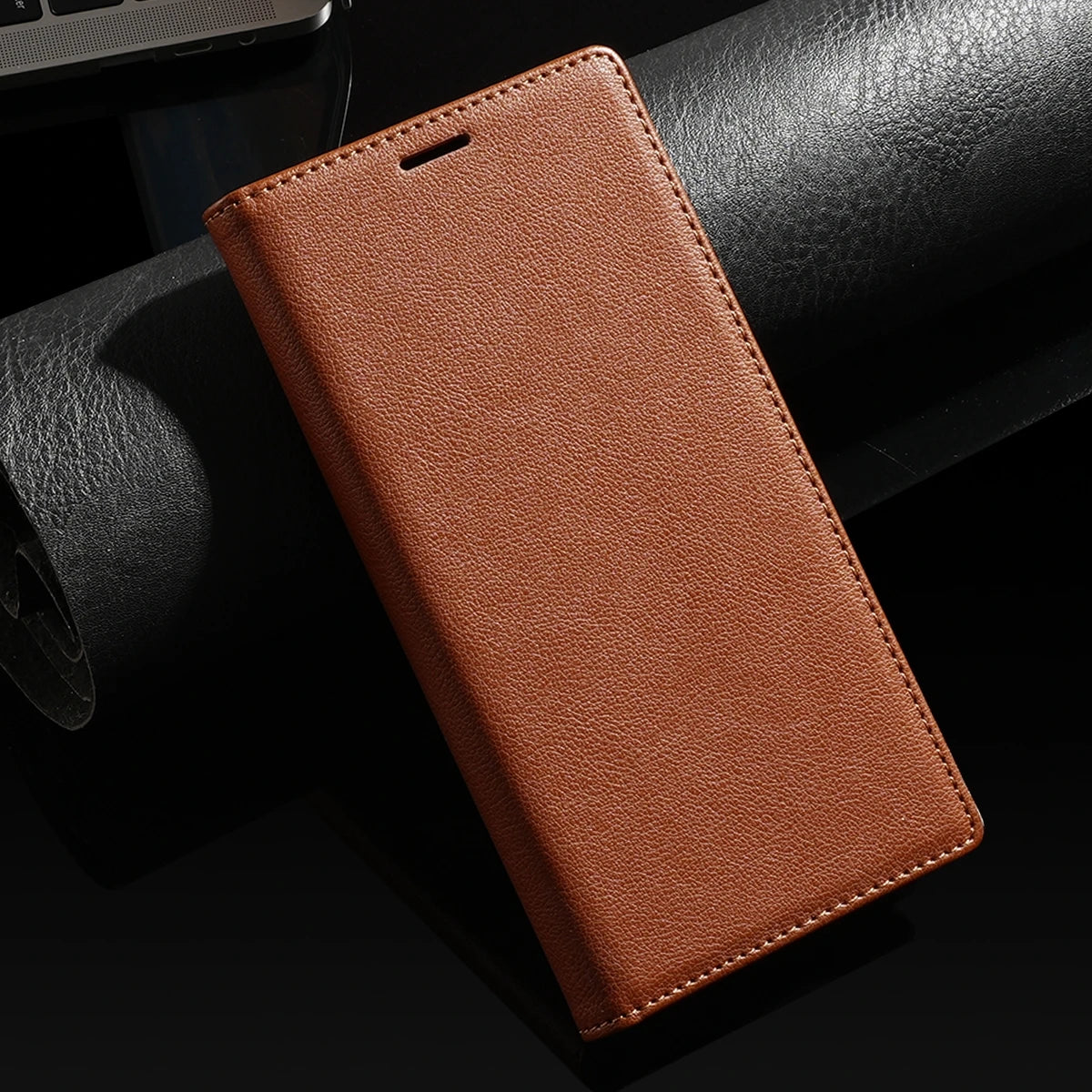 PureGuardCases Ultra Slim Leather Wallet Case for Google Pixel