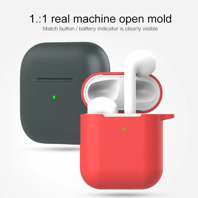 PureGuardCases Soft Silicone Protective Case for AirPods
