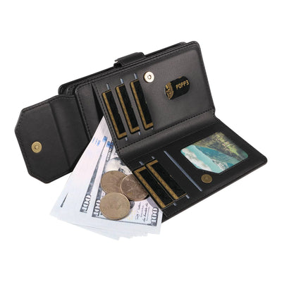 PureGuardCases Leather Wallet Flip Case for Google Pixel
