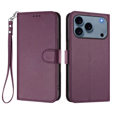 Lanyard Flip Wallet Case iPhone 11-18, corner armor