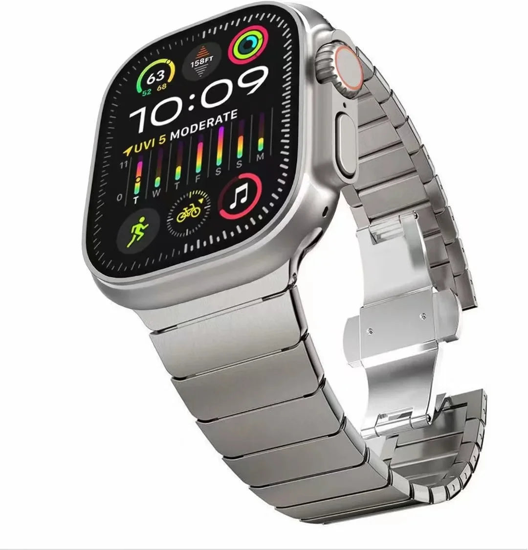 PureGuardCases Luxury Stainless Steel Band for Apple Watch