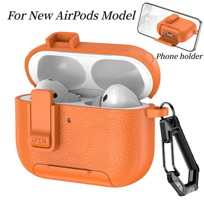 PureGuardCases Phone Stand Shockproof Case for AirPods