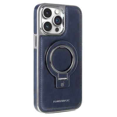PureGuardCases Luxury PU Leather Stand iPhone Case – MagSafe Shockproof Cover
