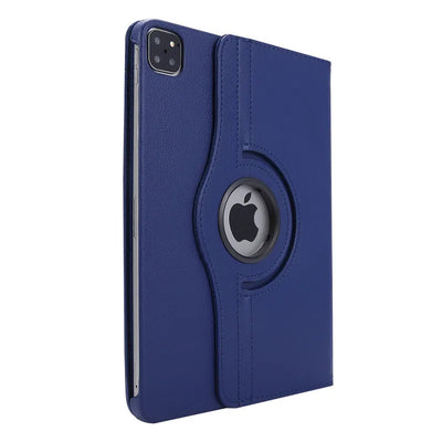 PureGuardCases 360° Rotating Leather Stand Case for iPad