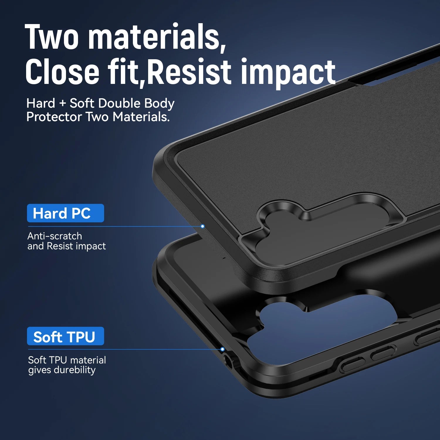 PureGuardCases Military-Grade Armor Case for Samsung Galaxy