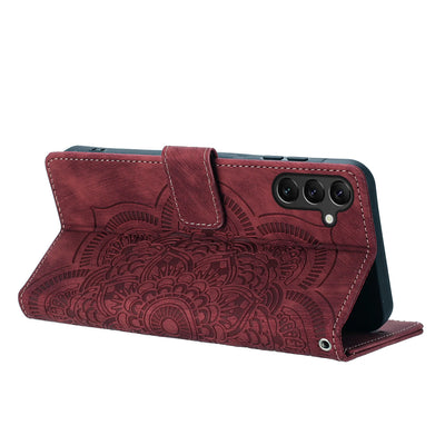 Mandala Wallet Case Galaxy S20-S26, bezel view