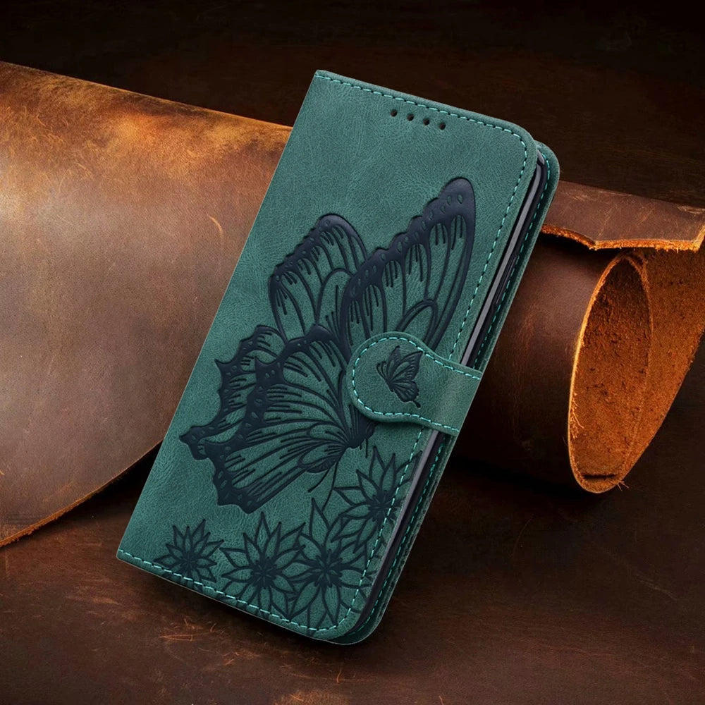 Magnetic Leather Wallet Flip Case For Samsung Galaxy S26 S25 S24 S23 S22 S21 Plus Ultra Edge FE S25FE Premium Shockproof Cover