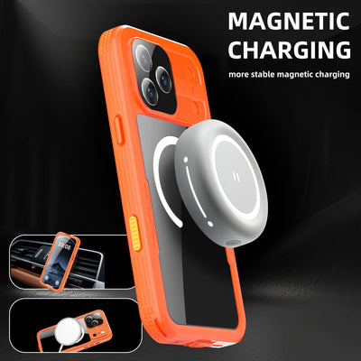 PureGuardCases IP68 Waterproof iPhone Case – MagSafe Diving & Swimming Protective Cover