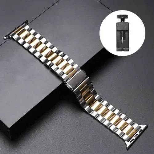 PureGuardCases Premium Stainless Steel Band for Apple Watch