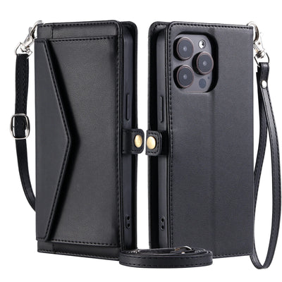 PureGuardCases Crossbody Leather Wallet iPhone Case – Card Pocket Shoulder Cover