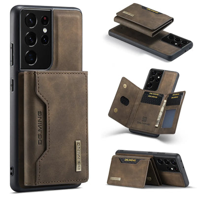 PureGuardCases 2-in-1 Detachable Magnetic Wallet Case for Samsung Galaxy & Z Fold