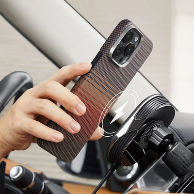PureGuardCases Real Carbon Fiber iPhone Case – Ultra Thin MagSafe Cover