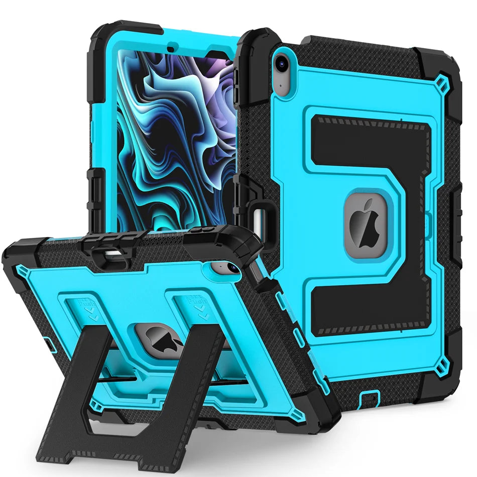 PureGuardCases 360° Rotating Shockproof iPad Case