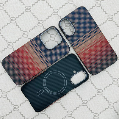PureGuardCases Real Carbon Fiber iPhone Case – Ultra Thin MagSafe Cover